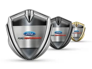 Ford Metallico Cupolato Emblema Disegno Tuning Max Splendente
